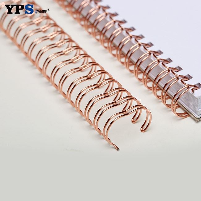 Rose Gold electroplate Double Wire O