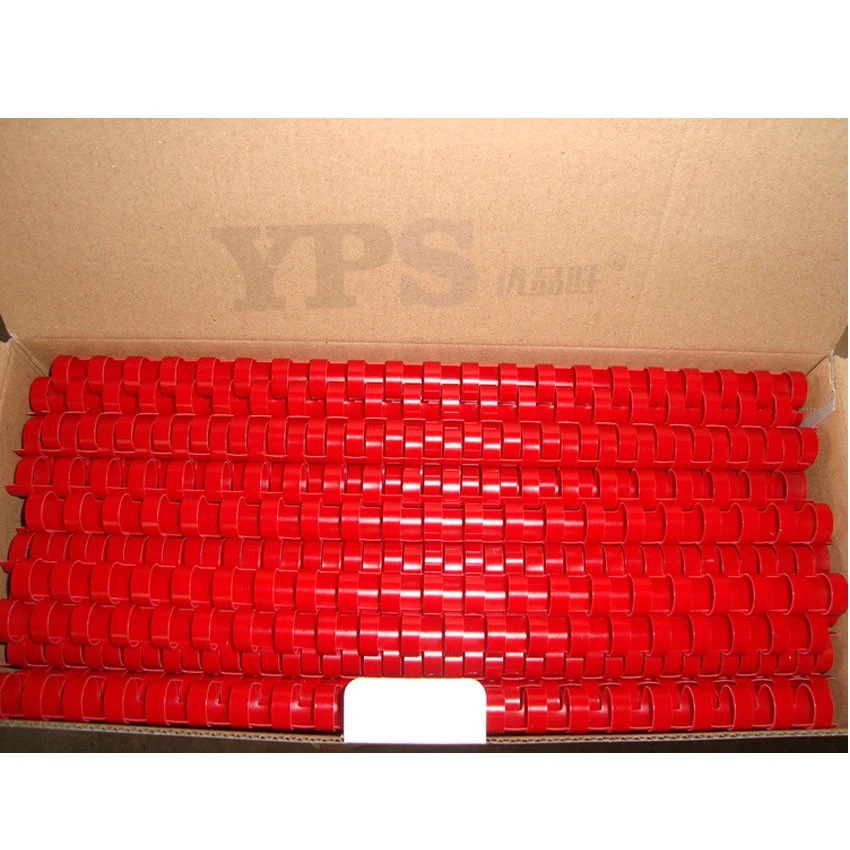 Black Color 19 Rings Plastic Binding Comb