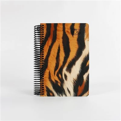 YPS Teigr Artisan-Llyfr Nodiadau Patrwm Stripe